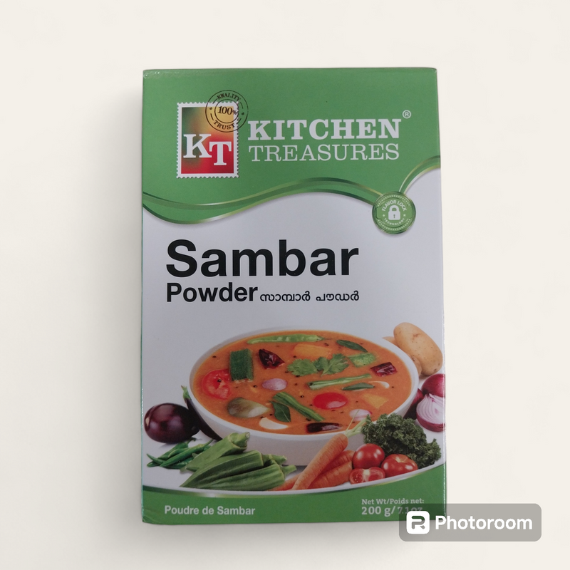 KITCHEN TREASURES SAMBAR POWDER 200G