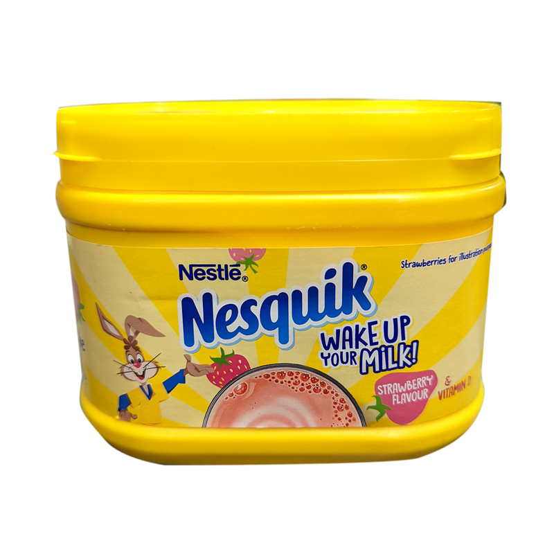 Nestle Nesquik wake up strawberry milk shake mix 300gm